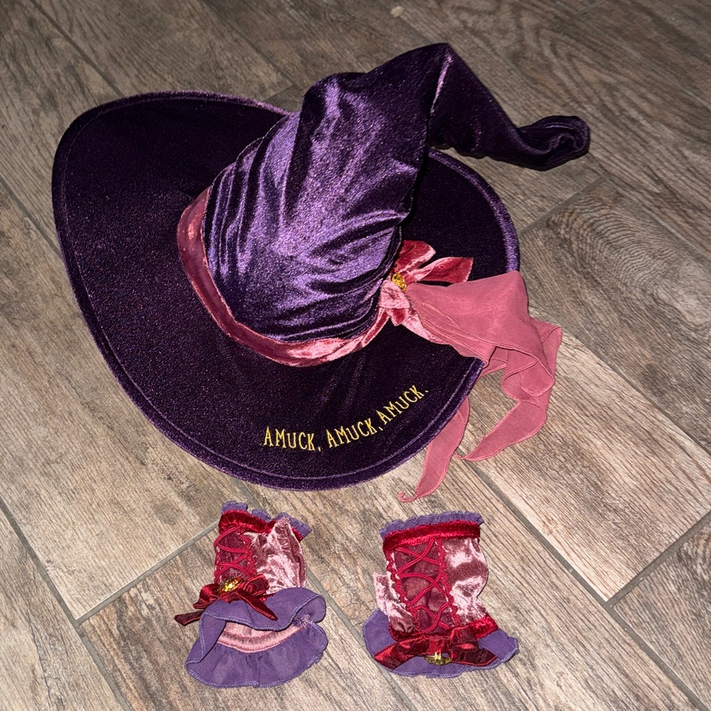 Hocus Pocus Witch Hat Amuck Amuck Amuck Adult One Size Halloween sarah sanderson